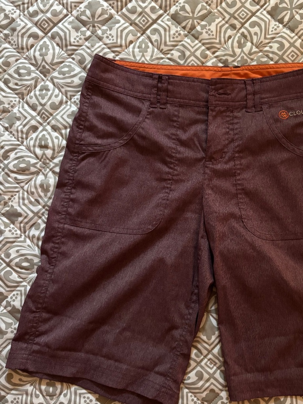 women's light weight, stretch, moisture wicking shorts.